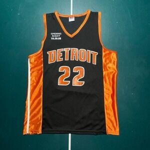 Detroit Pistons Opening Night Tayshaun Prince basketball jersey large made USA‎